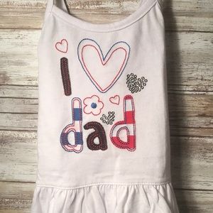I 💗 Dad- Red, White and Blue- July 4th 🇺🇸 Shirt
